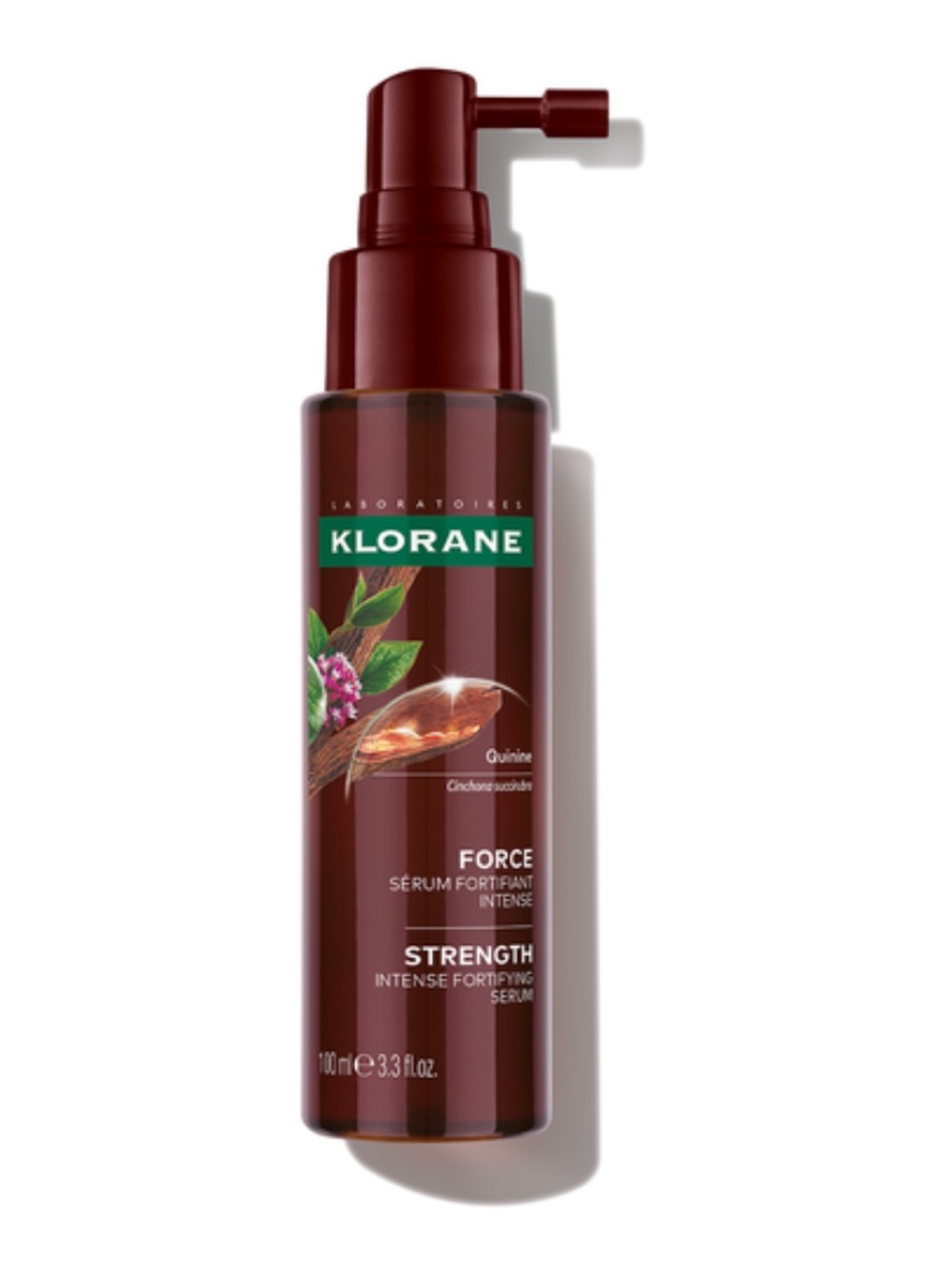 Klorane Intense Strengthening Serum with Quinine reduce hair thinning